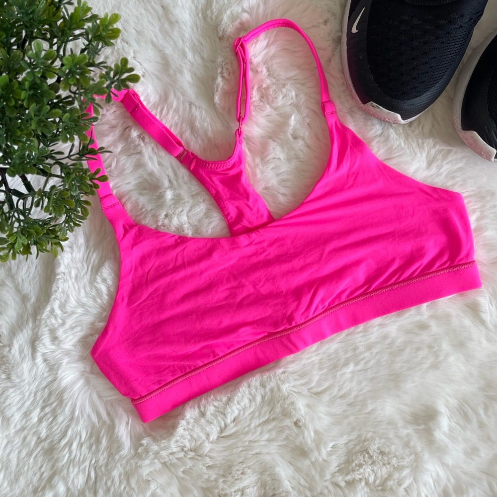 Skims Fits Everybody Racerback Scoop Bralette Pink Size XS